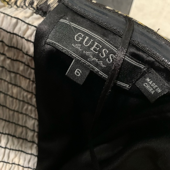 Guess Leopard Print Form Fitted Dress - Picture 11 of 11